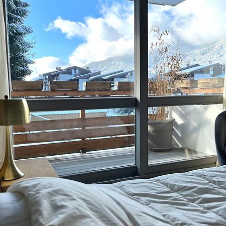 Modern Apt At The Foot Of The Slopes In Megève Eksteriør billede
