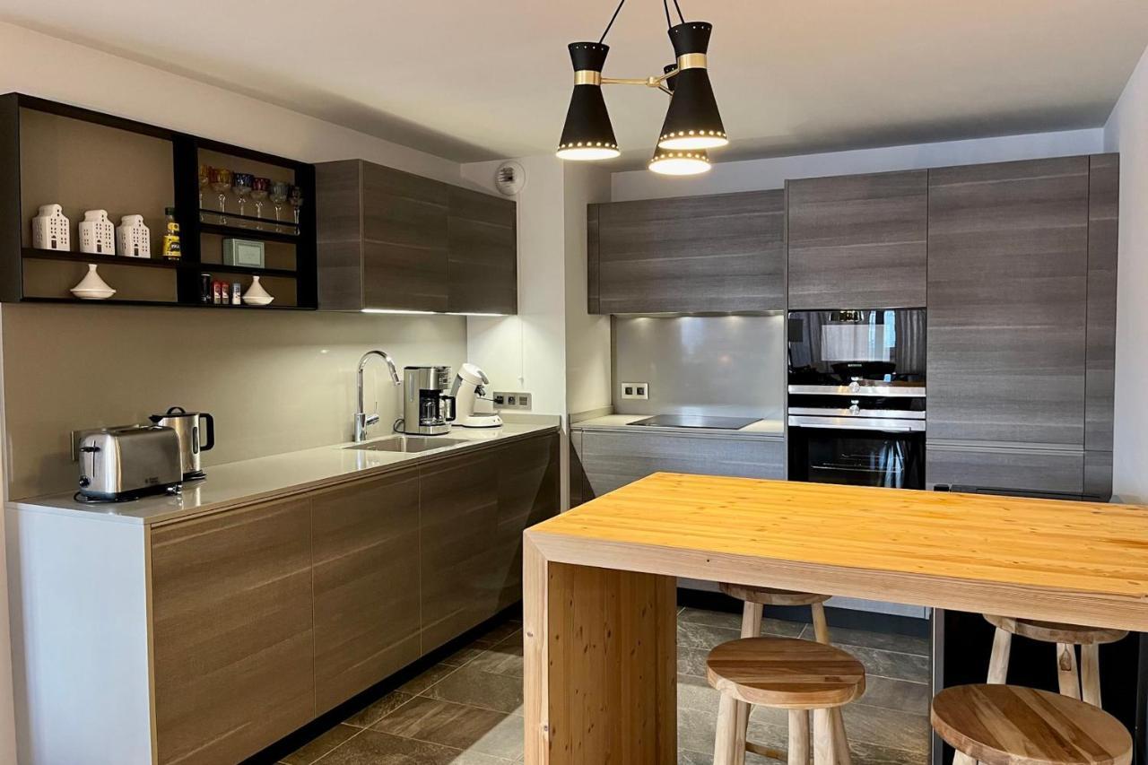 Modern Apt At The Foot Of The Slopes In Megève Eksteriør billede