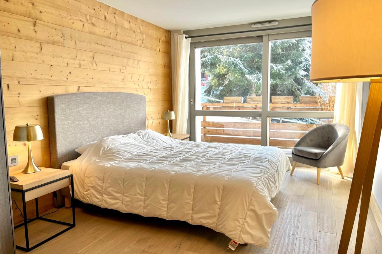 Modern Apt At The Foot Of The Slopes In Megève Eksteriør billede